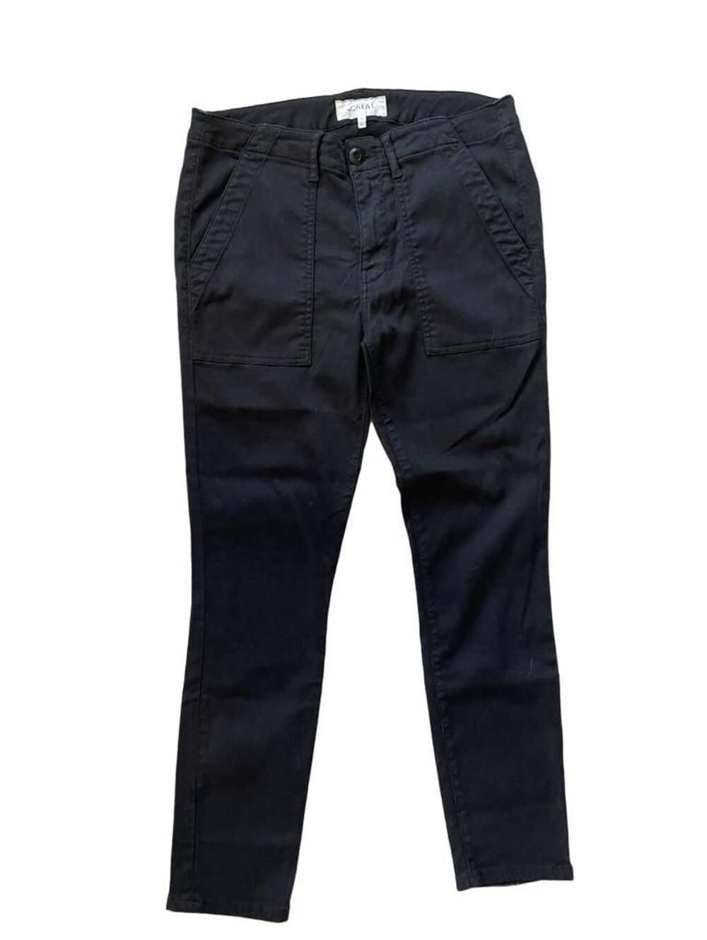 The Great. The Utility Pant Size 29 Black Corduroy Pants